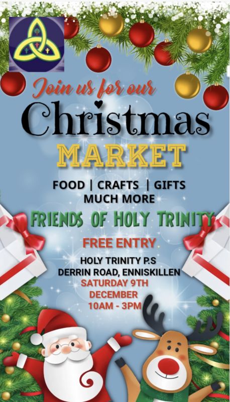 Please support the Christmas Market organised by Friends of Holy Trinity. ✨It’s coming! ✨ 